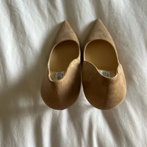 Jimmy Choo Tan Suede Romy Pumps - Picture 6 of 10
